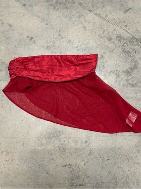 Jaded London Red Tube Top